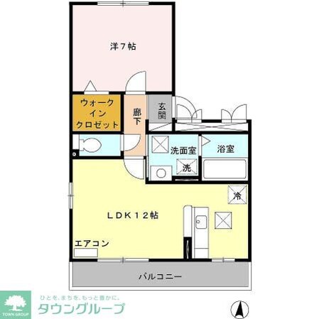 春日レジデンスIIの物件間取画像